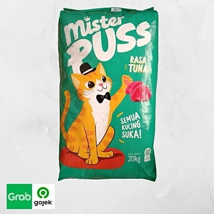 

Ready Mister Puss Cat 20kg - Makanan Kucing All Stage Lezato Ori Maxi Bolt