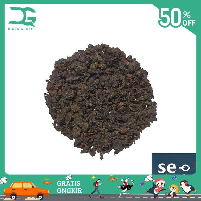 

PREMIUM DARK ROASTED OOLONG TEA / TEH OOLONG PREMIUM 250 GRAM BEST SELLER
