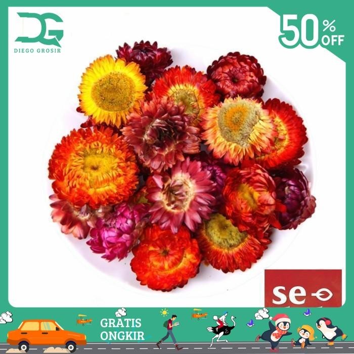 

COLORFUL CHRYSANTEMUM TEA / STRAW FLOWER TEA 50 GRAM DIJAMIN GRATIS ONGKIR