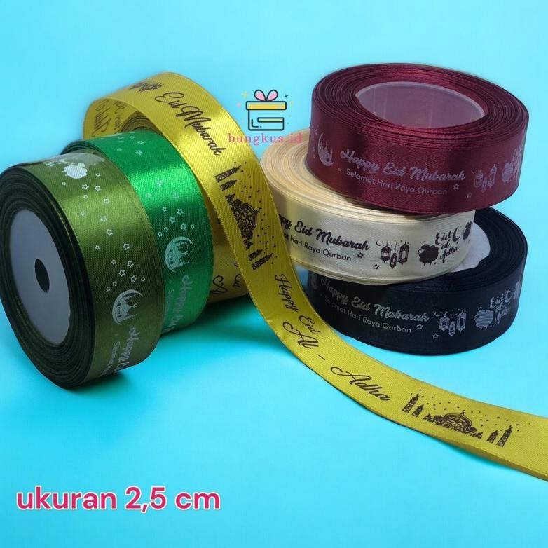 

sa-324 Ready Stok | Pita Idul Adha | Pita Satin Idul Adha Berkualitas