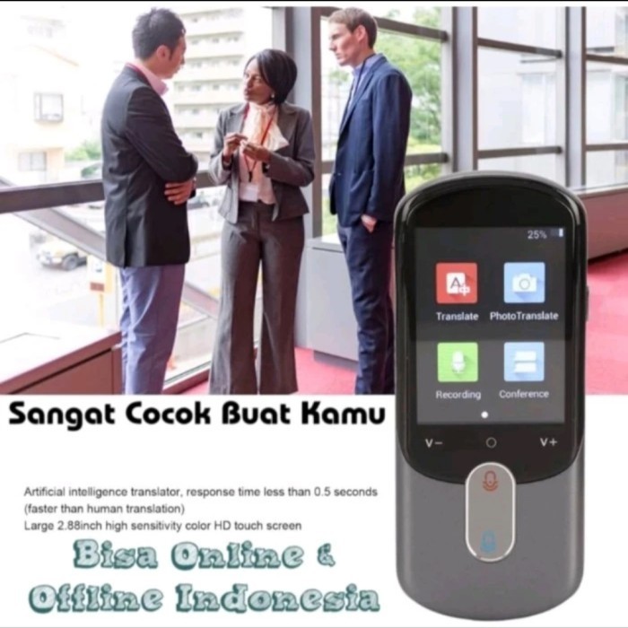 

Translator 137 Bahasa Penerjemah Suara + Foto Kamera + Wifi / Offline