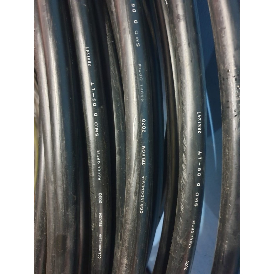 Terbaru Kabel Fiber Optik Fo Single Mode 288 Core 24 Tube Duct Promo Terlaris