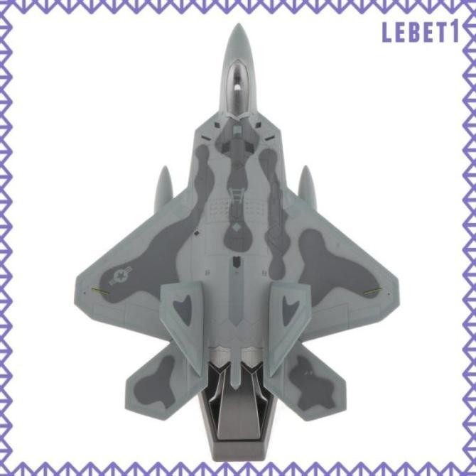 Miniatur Pesawat Tempur Raptor F-22 Amerika Diecast