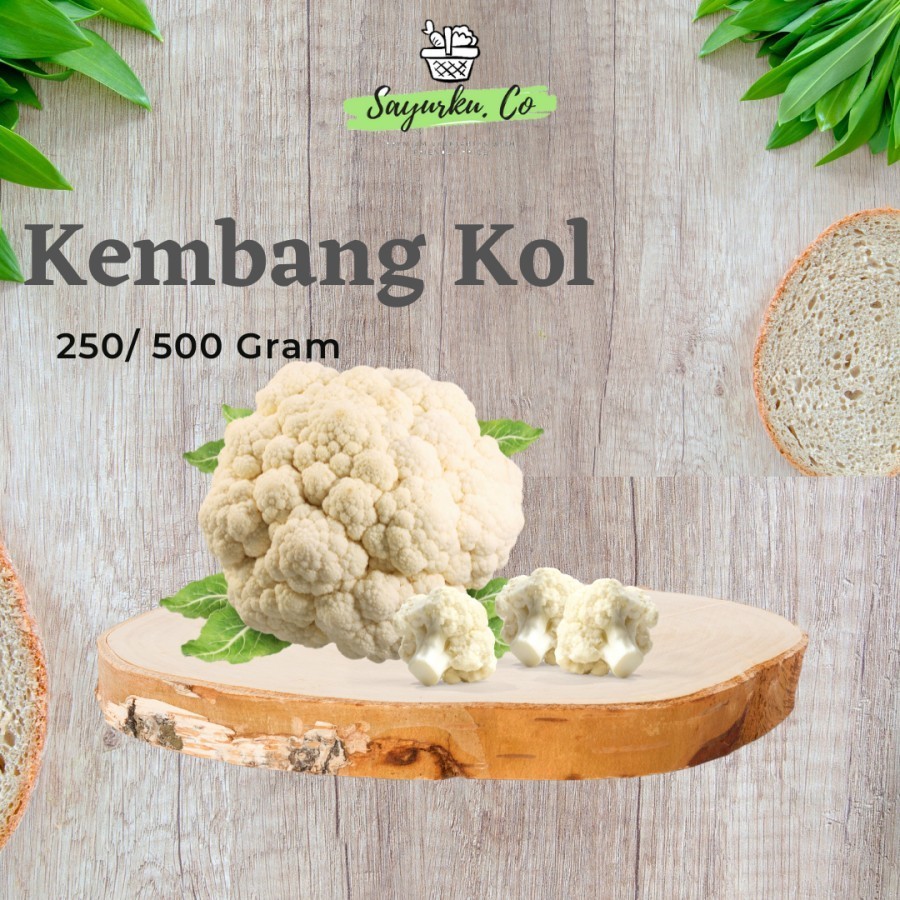 

Kembang Kol/Brokoli Putih 500Gr