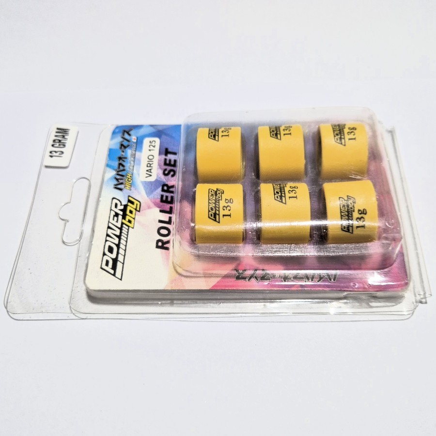 ROLLER SET(6 PCS)POWER VARIO 125 / PCX - 13 GRAM