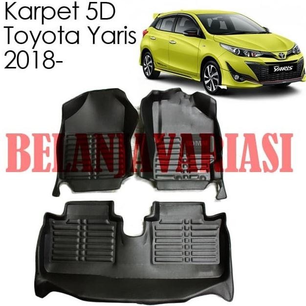 Karpet Mobil 5D Toyota Vios Yaris 2018- Joker Heyker Daytona