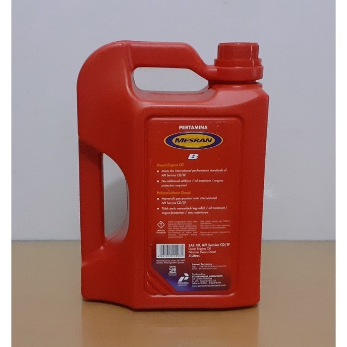 Oli Mesran B40 6x4 liter