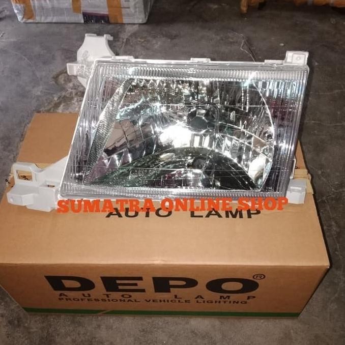 Lampu besar/lampu depan kijang kapsul 7k 2000-2002 kiri (depo asli)