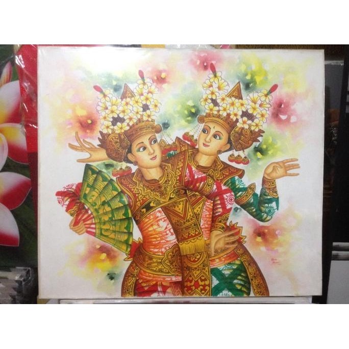 Lukisan Penari Bali