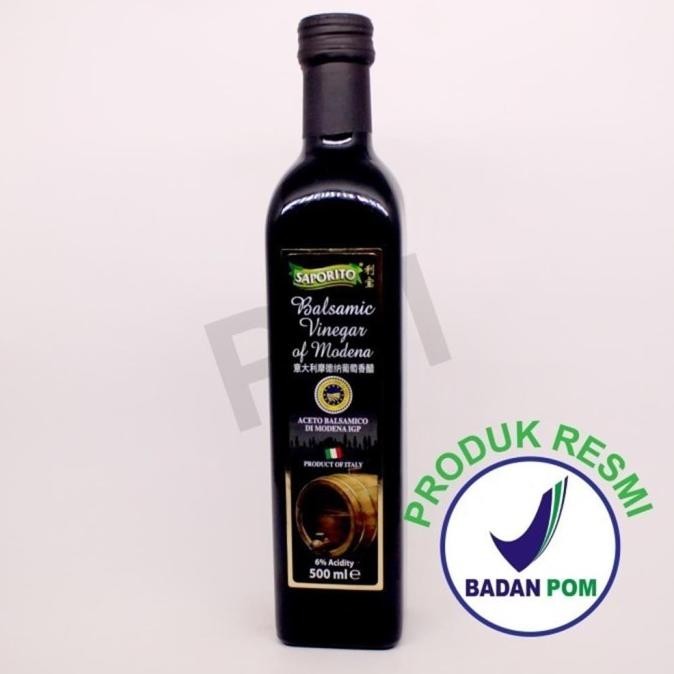

TERBARU SAPORITO BALSAMIC VINEGAR 500 ML !!!!!