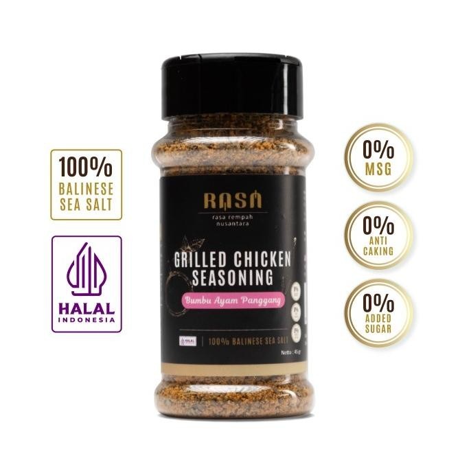 

READY STOCK RASA REMPAH NUSANTARA - DRY RUB SPICES MIX / BUMBU MARINASI KERING !!!!!