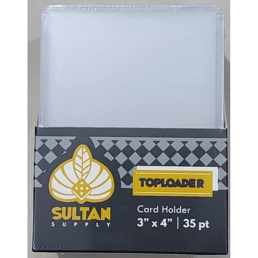 

READY STOCK SULTAN TOPLOADER CARD HOLDER 35PT WITH EXTRA FILM COVER !!!!!