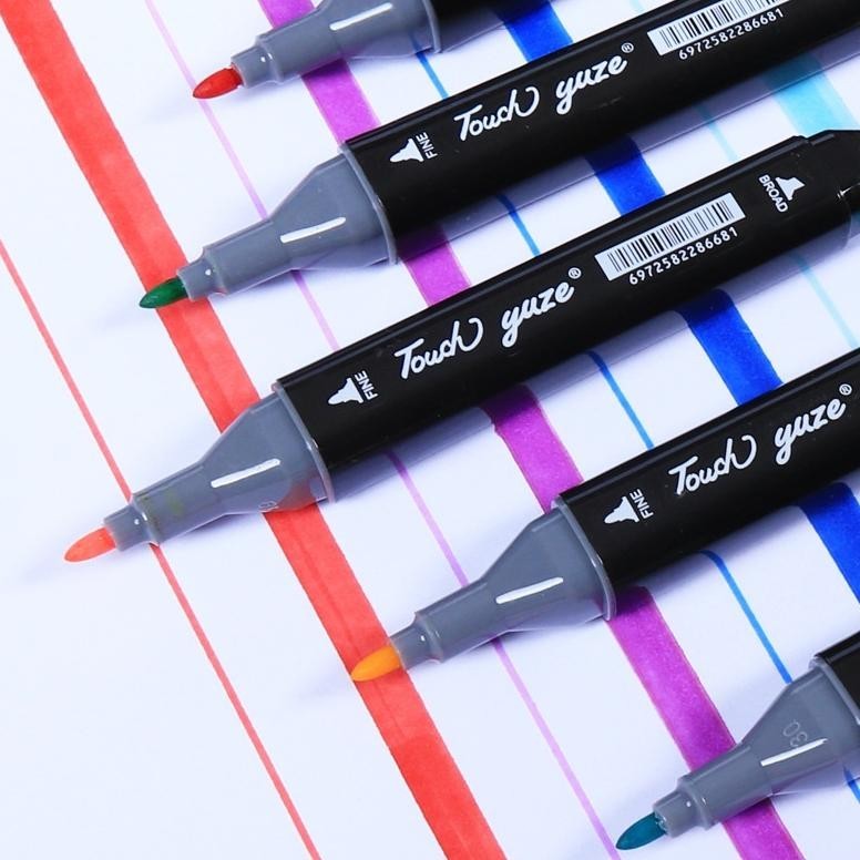 

Terlaris Wd Touchfive 24/36/48/60/80 Warna Sketsa Spidol Umum General Marker Set Animation Markers / Twin Market Set Spidol Edf-62