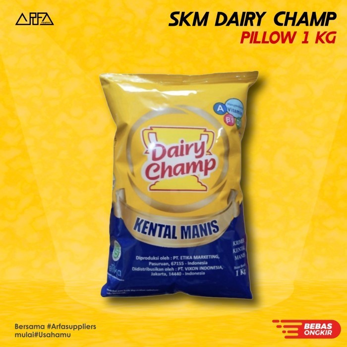 

SKM Dairy Champ 1 kg Pillow Bantal K02