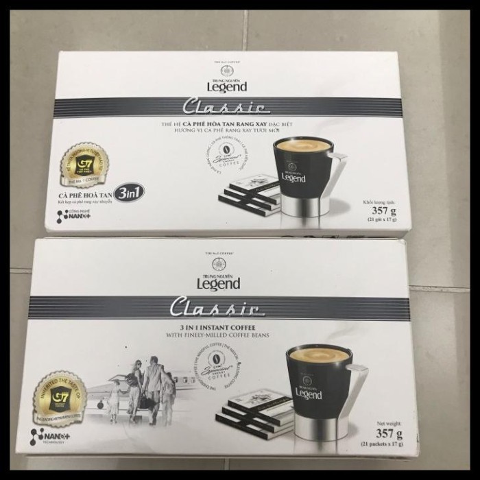 

Baru! Kopi Vietnam Trung Nguyen Legend Classic G7 3In 1 Isi 21 K02