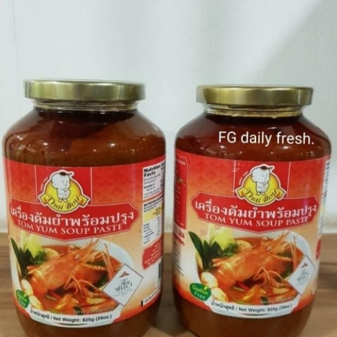 

READY STOCK TOMYAM PASTE THAIBOY / BUMBU TOMYUM PASTE THAILAND GLUTEN FREE !!!!!