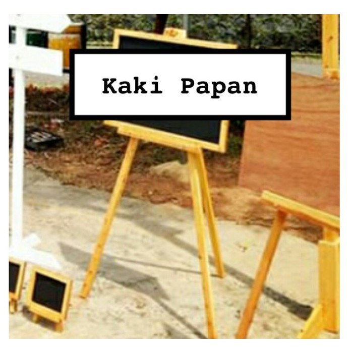 

Blaboard SAKANA 45 x 60 cm - Papan Tulis Kapur Hitam 45x60 Kecil