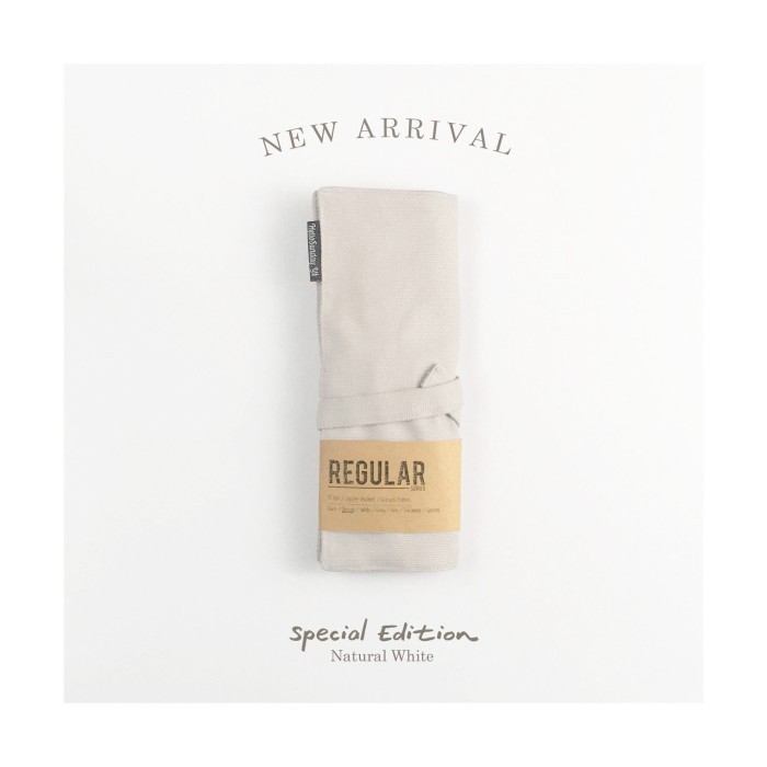 

HELLO SUNDAY REGULAR SERIES ROLL PENCIL CASE - NATURAL