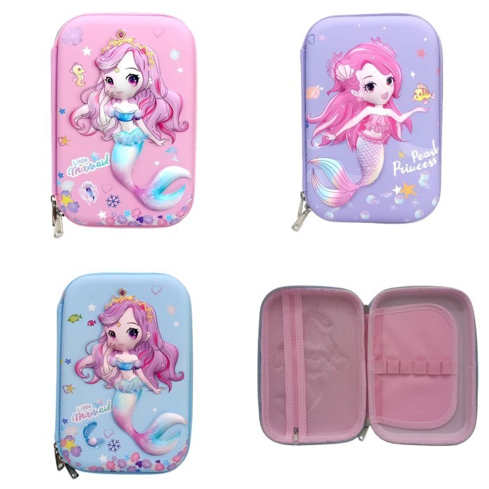 

KOTAK PENSIL 3D TIMBUL LITTLE MERMAID TEMPAT PENSIL EMBOSS BERKUALITAS