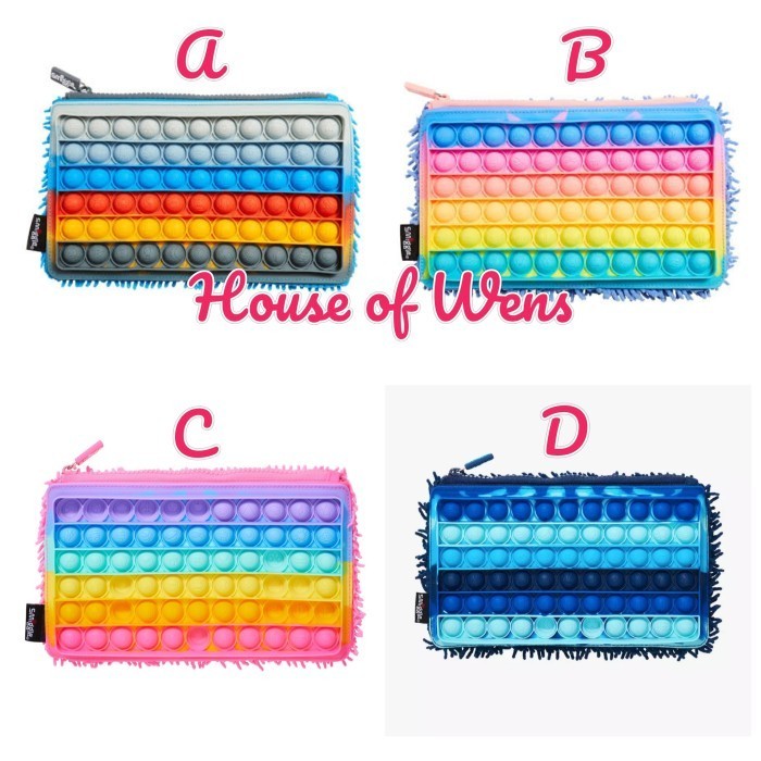 

SMIGGLE POPEM POPIT POPPIES PENCIL CASE ORIGINAL - TEMPAT PENSIL