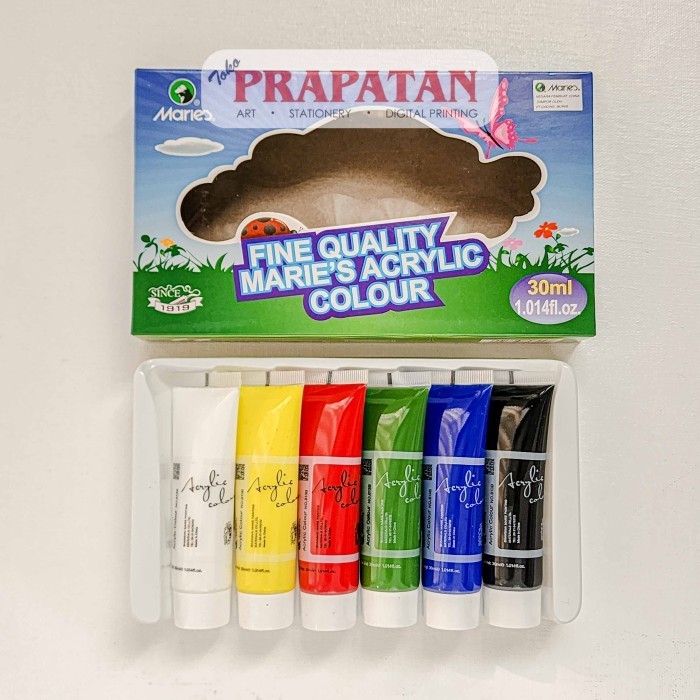 

CAT AKRILIK SET MARIES 6X30ML MARIES ACRYLIC SET