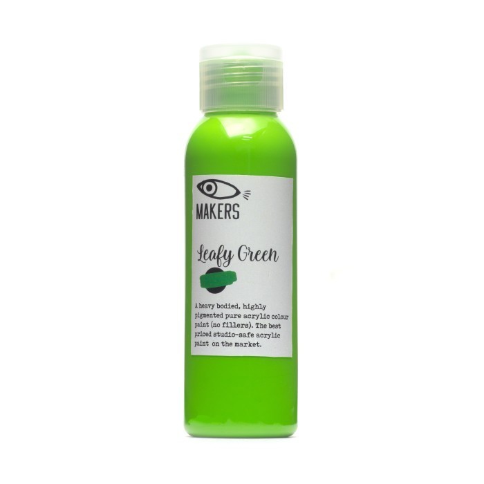 

LEAFY GREEN ACRYLIC PAINT 100ML BY MAKERS