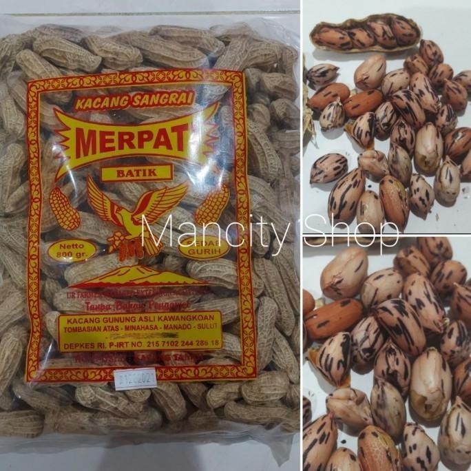 

Merpati Kacang Sangrai " BATIK " Kawangkoan Bsr - Jajanan Khas Manado