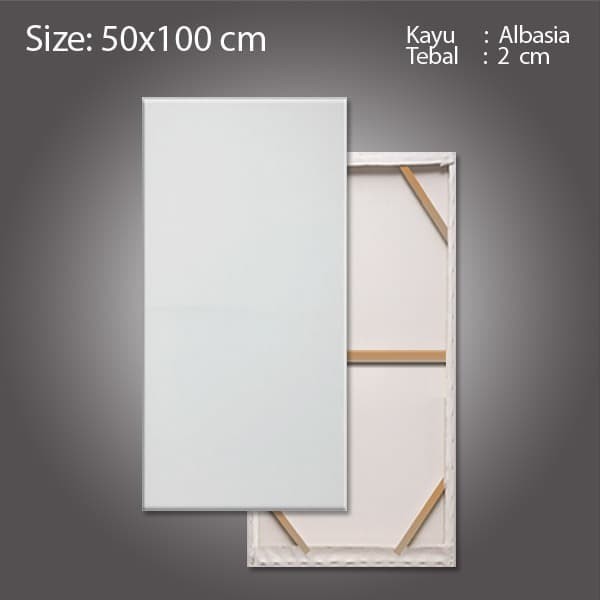 

KANVAS LUKIS SPANRAM 50X100 CM CANVAS FRAME 100X50 CM