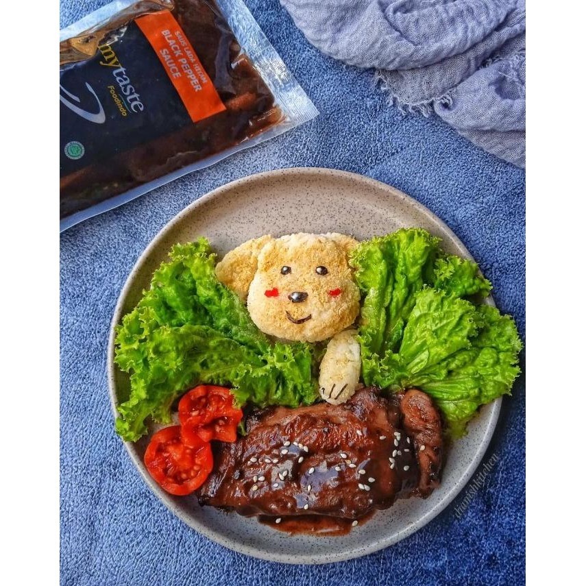 

NEW PRODUK SAUS LADA HITAM BLACKPEPPER SAUCE 1KG - MY TASTE !!!!!