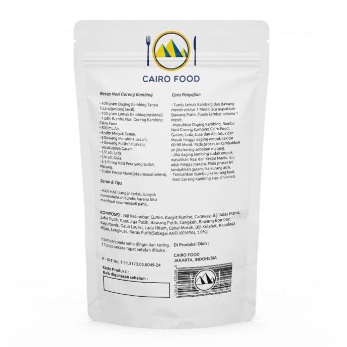 

Bumbu Nasi Goreng Kambing Cairo Food - 1 Kg KS