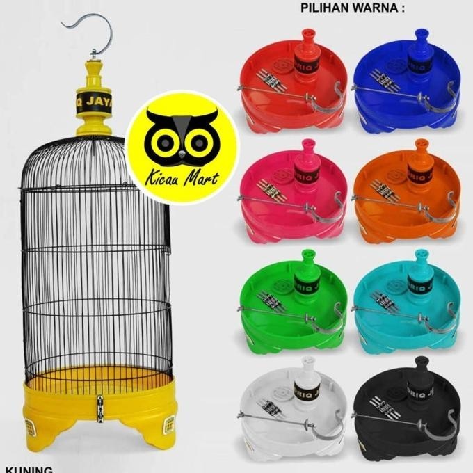 TEBOK LB LOVEBIRD PVC ORIQ JAYA FULSET TEBOK SANGKAR KANDANG BURUNG TB WLS
