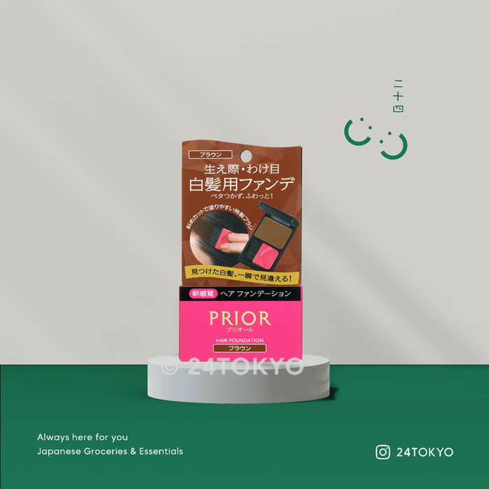 BEDAK/ FOUNDATION/ CAT/ PEWARNA RAMBUT UBAN SHISEIDO PRIOR JEPANG