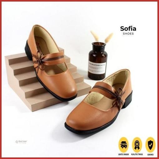 Flash Sale One Love Sofia Sepatu Kerja Wanita Korean Style Sepatu Pantofel Hak 3 Cm | Sepatu Wanita 