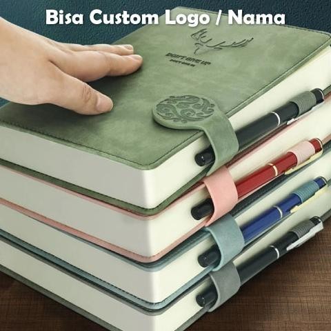 

Berkualitas Buku Catatan Jurnal Aesthetic A5 Super Tebal Diary 360 Halaman Cover Kulit Binder Anti Air Buku Catatan Sketsa Sketchbook Kerja Kantor Bisnis Harian Kuliah Tebal Cover Kulit Viral
