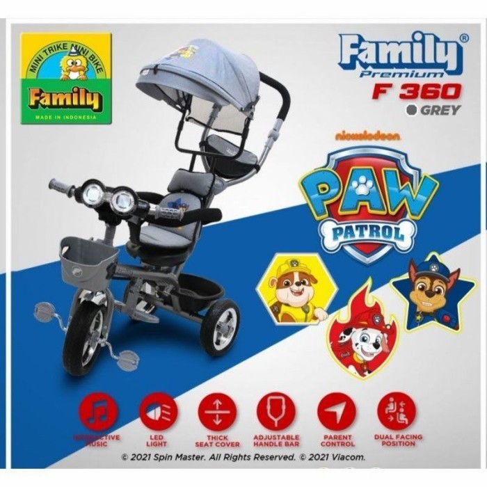 Sepeda Roda Tiga Family F-329 Ht