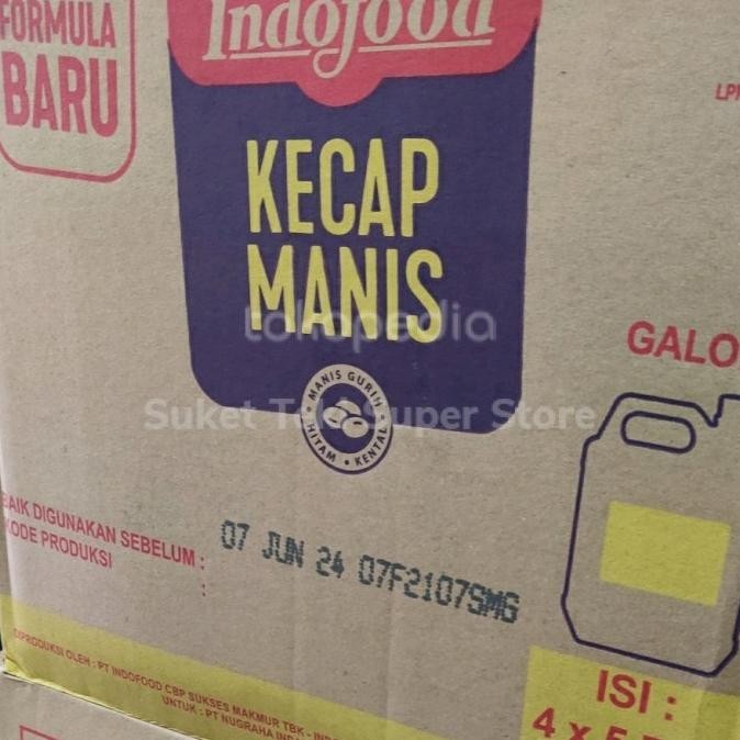 

NEW PRODUK KECAP MANIS INDOFOOD JERIGEN 5.7KG GROSIR GOJEK !!!!!