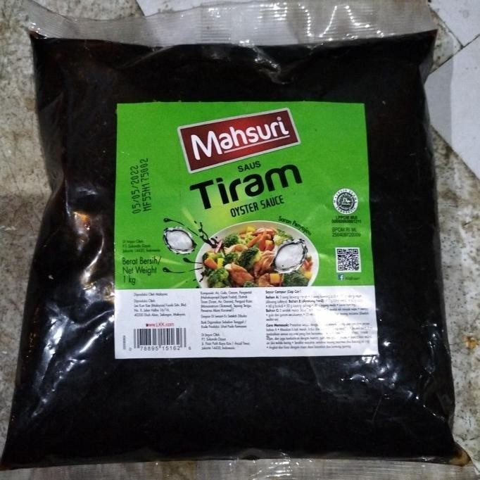 

BIG SALE SAOS TIRAM MAHSURI 1 KGAN, KEMASAN BANTAL / OYSTER SAUCE 1000ML !!!!!