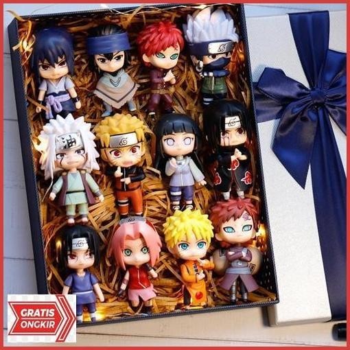 Cod 1Pcs Uzumaki Naruto Anime Koleksi Action Figure Hatake Kakashi Versi Q Action Figure Naruto Ship