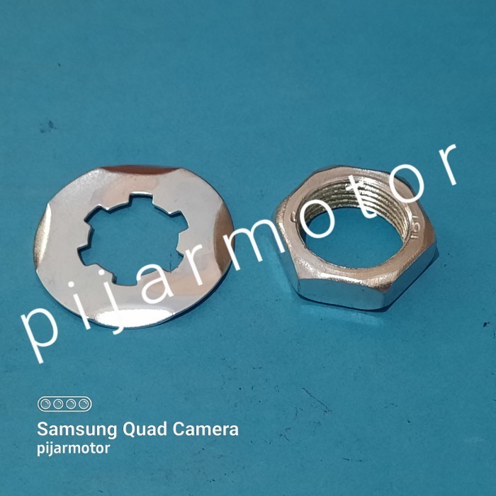 Mur & Ring Pengunci Gear Depan Suzuki Ts 125 Rgr Trs A100 Gt100 Barang Langka