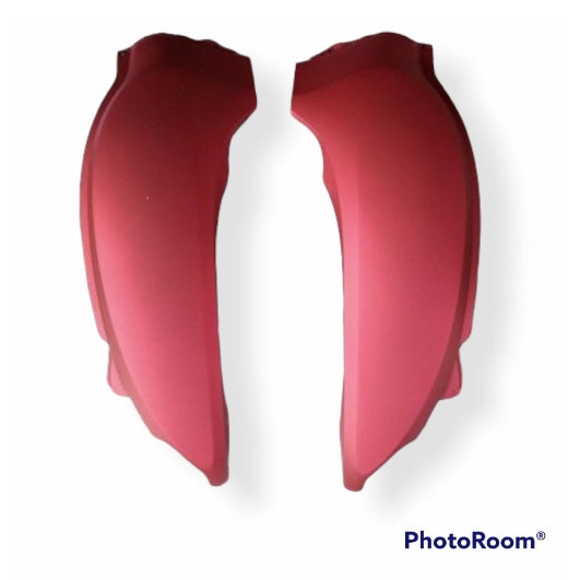 [OJOL] WIN - Cover Body Scoopy 2020 Merah Doff/New LED (Samping Besar)