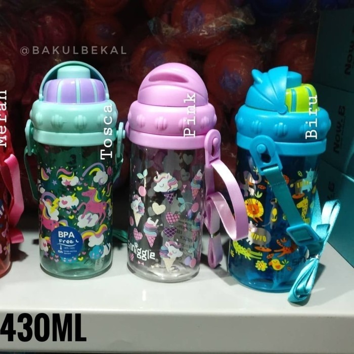 Botol Smwb 430Ml Botol Motif Smiggle Smigel Smiggel