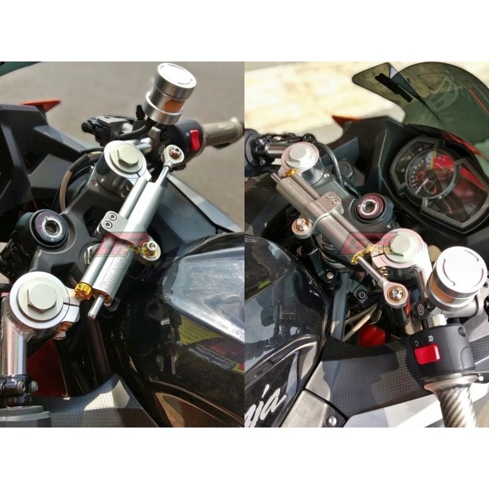 Wr3 Bracket Steering Damper Stabilizer Ohlins New Ninja 250 250Fi 2018