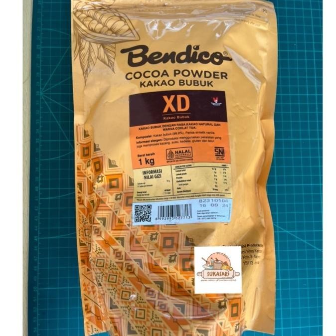 

Bendico XD cocoa powder 1 kg / Cacao powder coklat bubuk xtra dark SM88