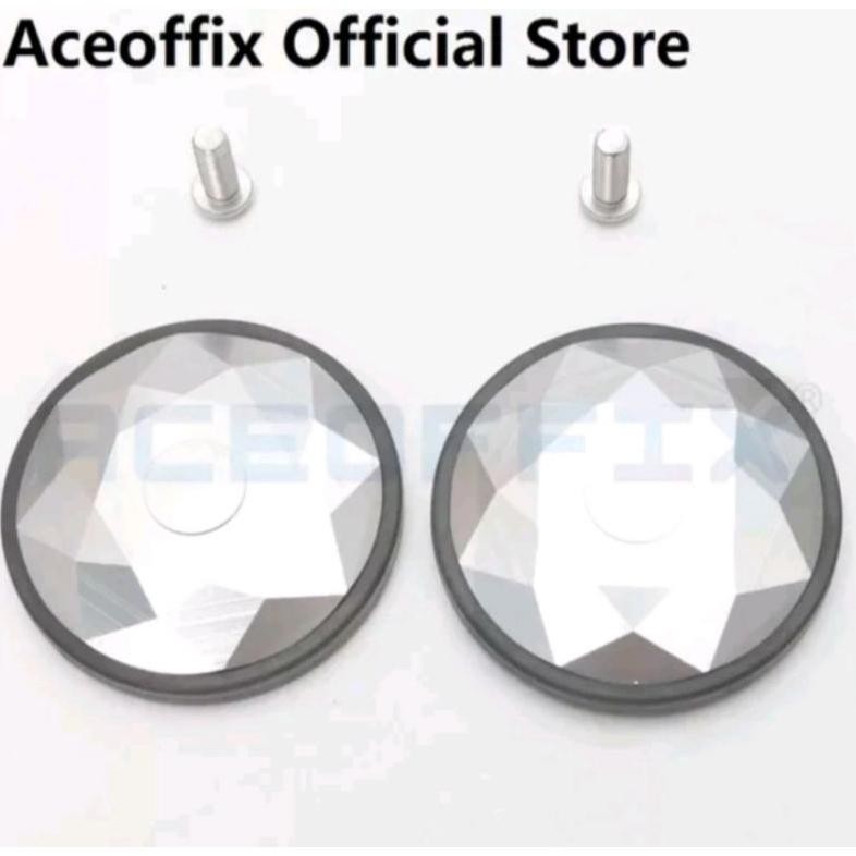 Premium Aceoffix Easy Wheel Sepeda Lipat Silver