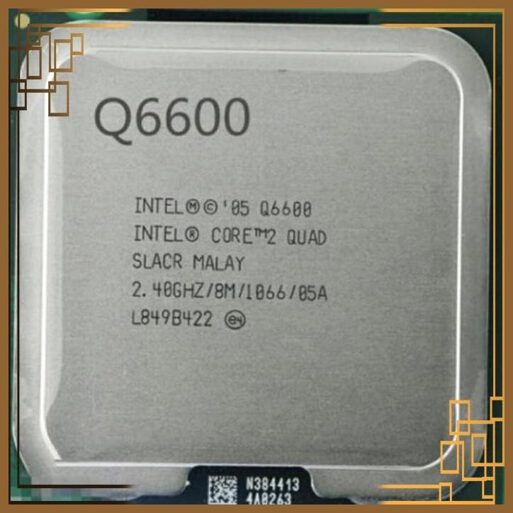 [SNC] PROSESOR intel core 2 quad Q6600 S/D Q9550 Q9650 QX6700 Q9400 Q8200