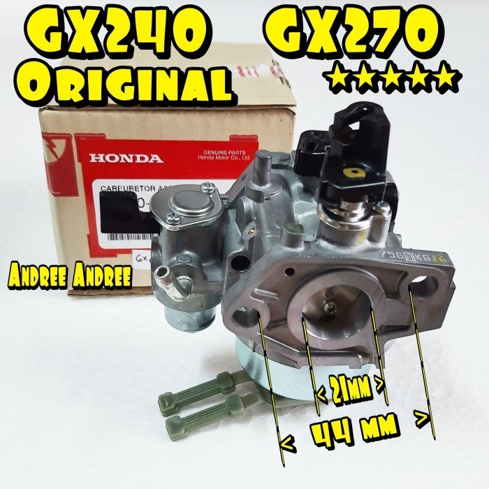 ] GX240 GX270 Carburator Karburator Assy Honda GX-240 GX-270 Original