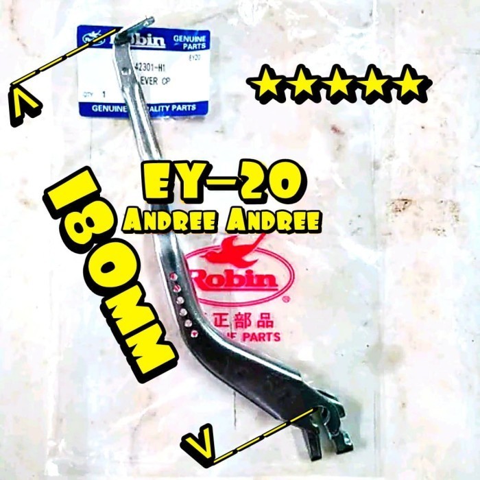 +%+%+%] Governor Lever - Gagang Gas mesin Robin EY-20 - Original
