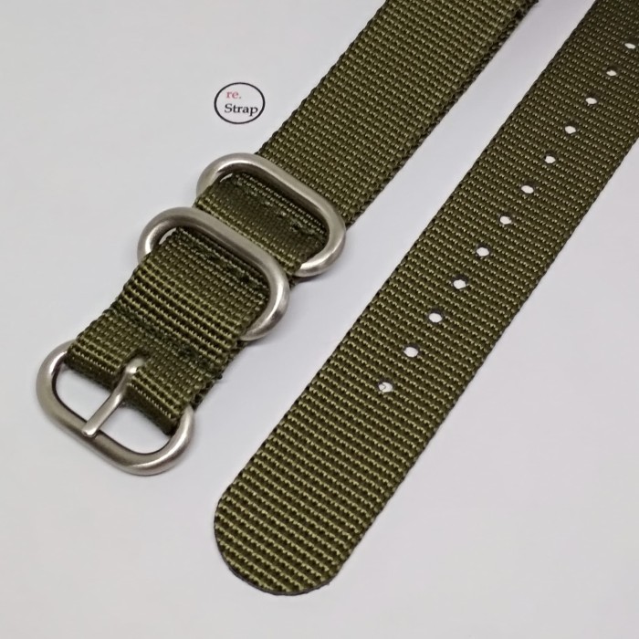 TALI JAM ZULU STRAP [AD-11] 20 MM - BALLISTIC NYLON TERMURAH