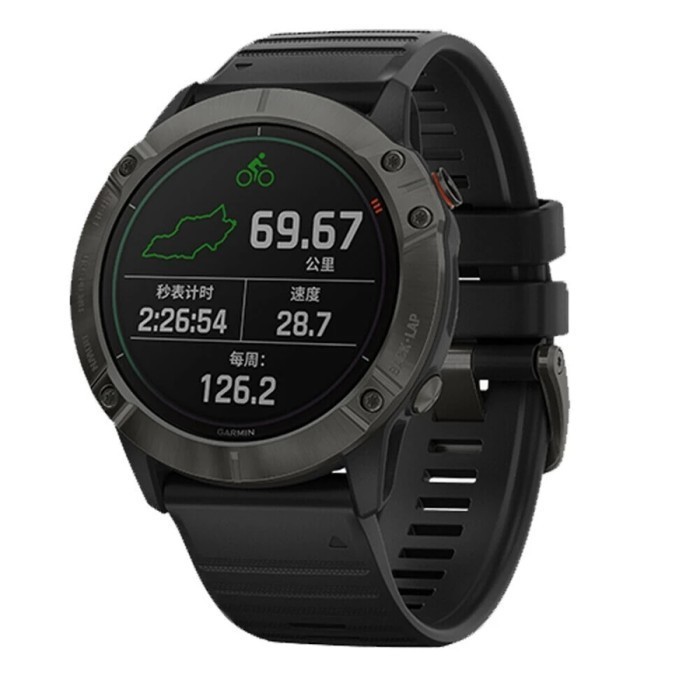 ORI TALI STRAP JAM SILIKON RUBBER GARMIN WATCH FENIX 5X 5X PLUS 6X 6X ASLI