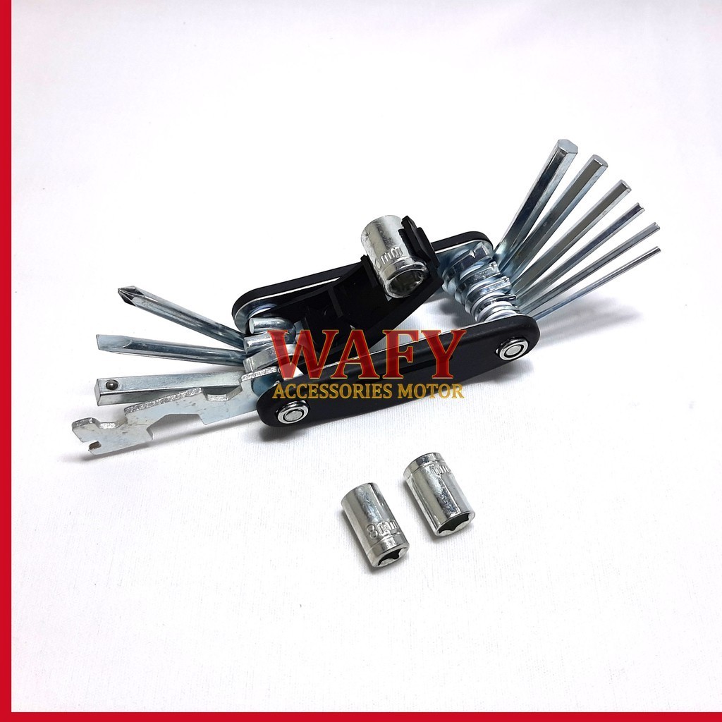 Kunci L Lipat - Kunci Shock Lipat - Obeng Lipat - Kunci Set Sepeda